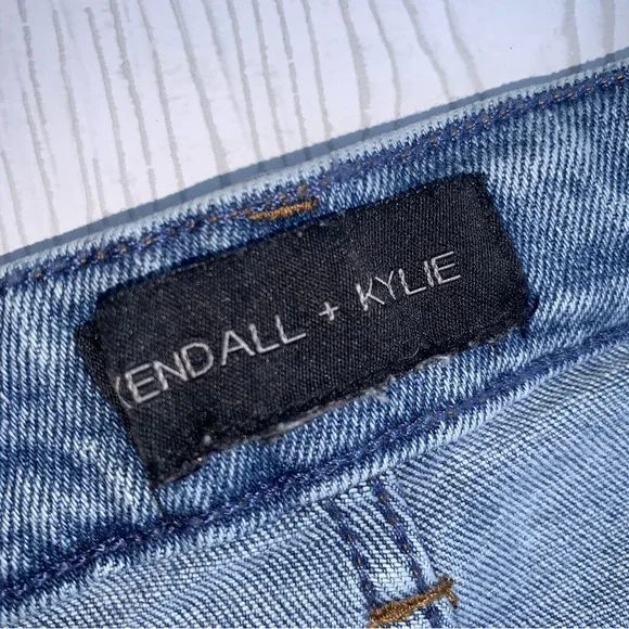 NWT KENDALL + KYLIE DENIM JEAN MINI SKIRT - Picture 13 of 13